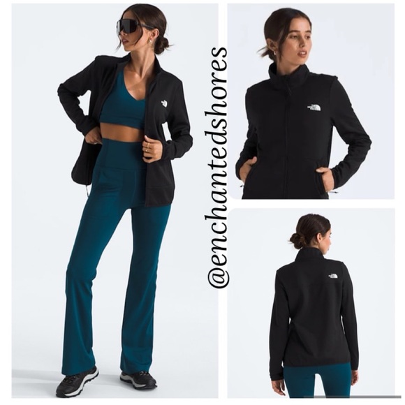 The North Face Fleece Jacket Light Medium Mid Weight All Season Black Size Small - Picture 16 of 16